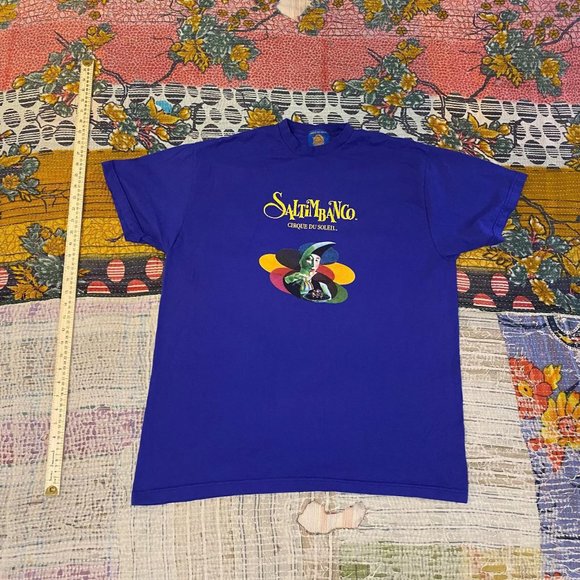 1990/ Early 2000's Cirque Du Soleil 'Saltimbanco' Tee - Picture 1 of 4